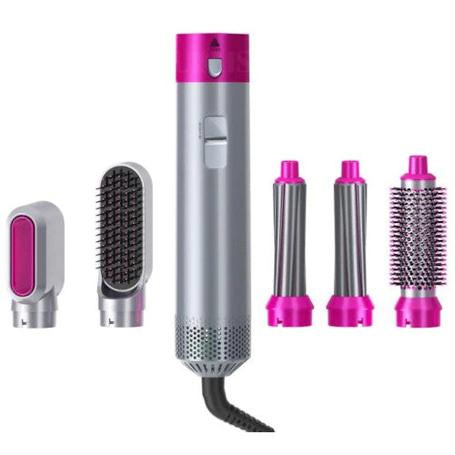 Sèche-cheveux multifonction 5-en-1 pour routine cheveux rapide et simplifiée
